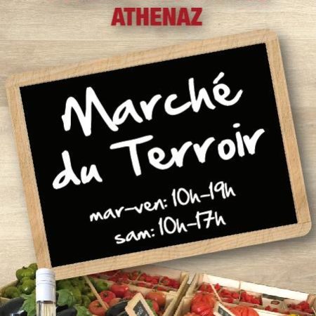 Un marché du terroir aux Graves