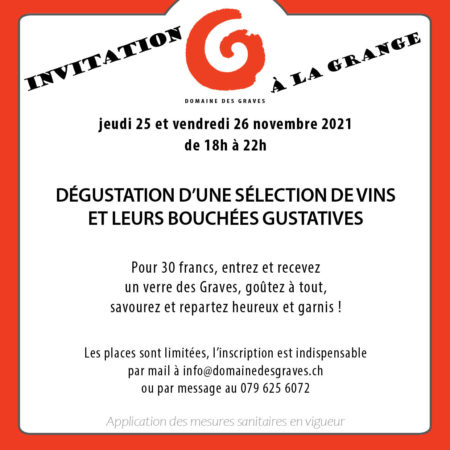 DÉGUSTATION DE VINS ET METS EN ACCORD